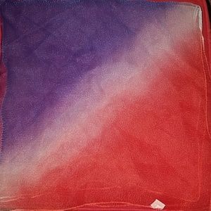 Red White Blue 1950's Nylon Hair Scarf 4th of July